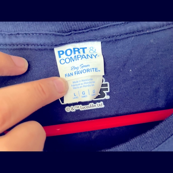 Blue Star Wars Shirt - Picture 4 of 5